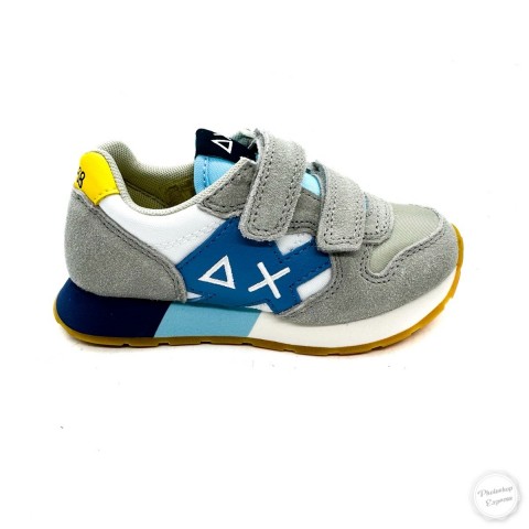 Sneaker grigia bambino SUN 68