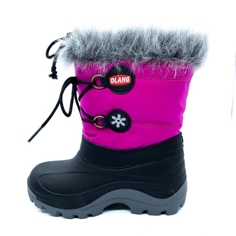 Stivali da neve fucsia da bambina G&G