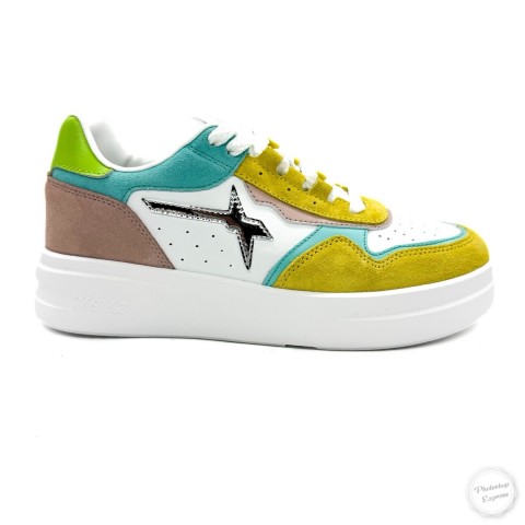 Sneaker gialla donna W6YZ