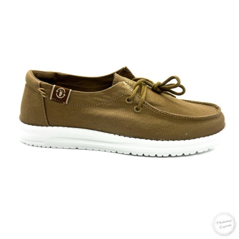 Sneaker beige uomo Natural world