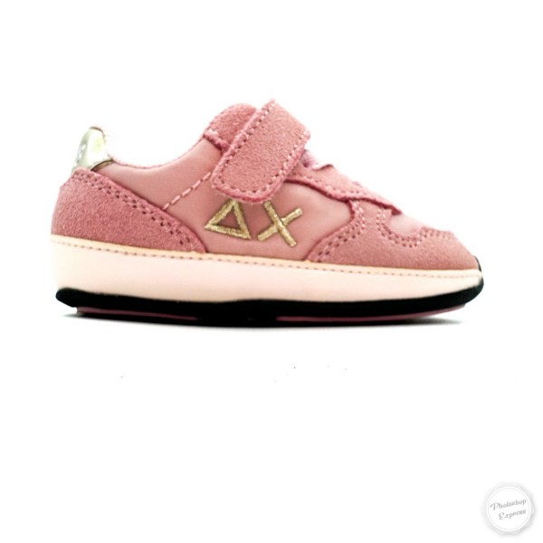 Sneaker culla rosa bambina Sun 68