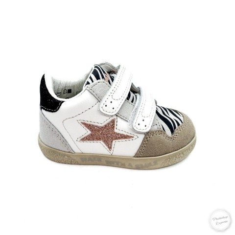 Sneaker beige bambina Falcotto