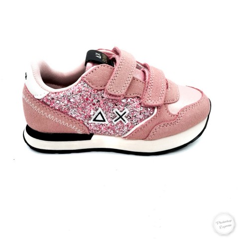 Sneaker rosa bambina Sun 68