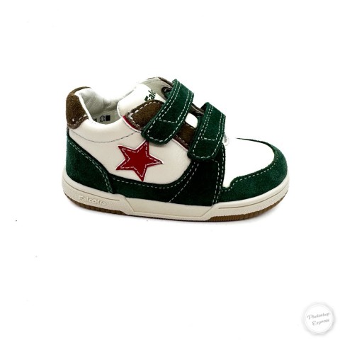 Sneaker verde bambino Falcotto