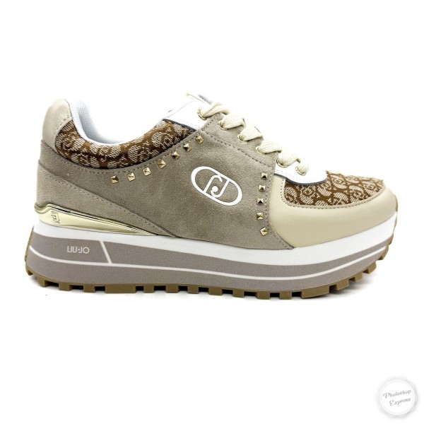 Sneaker beige donna Liu Jo