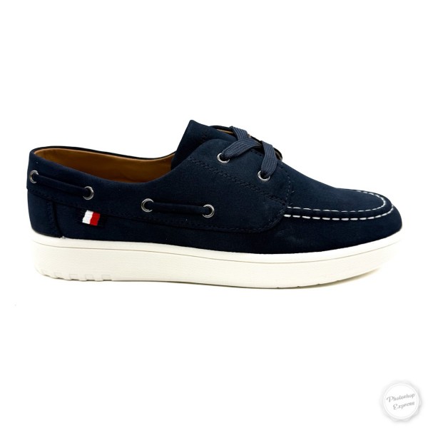 Mocassino barca blu bambino Tommy Hilfiger