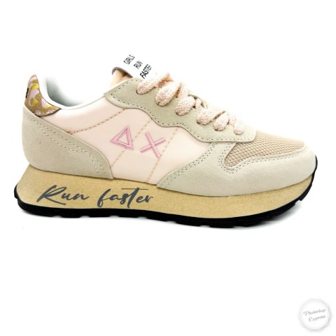 Sneaker rosa porcellana donna SUN 68