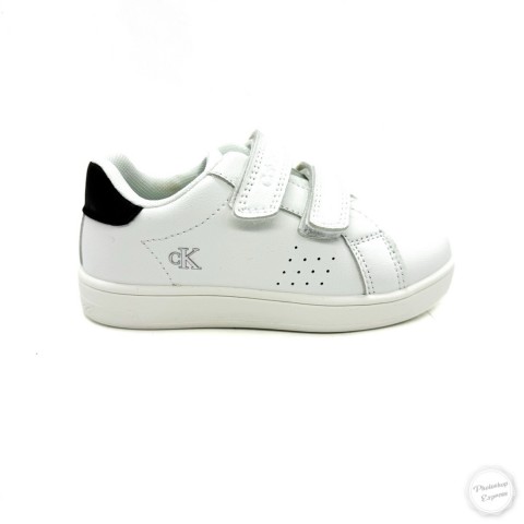 Sneaker bianca bambino Calvin Klein