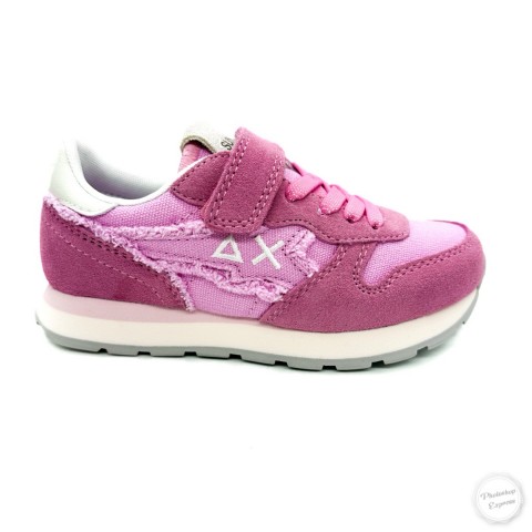 Sneaker canvas rosa bambina