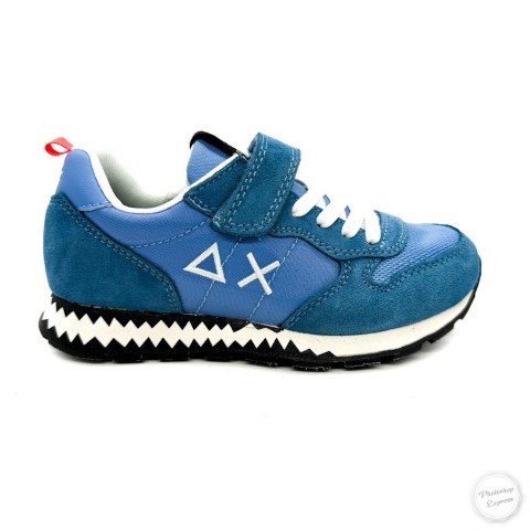 Sneaker azzurra bambino SUN 68