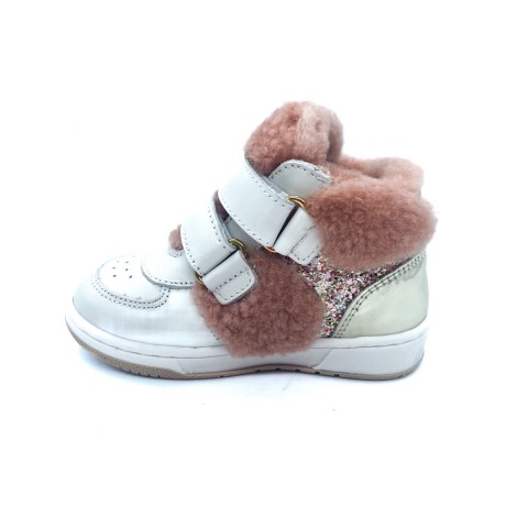 Sneaker glitter alta lilla bambina Panyno Panyno In Evidenza Bambino